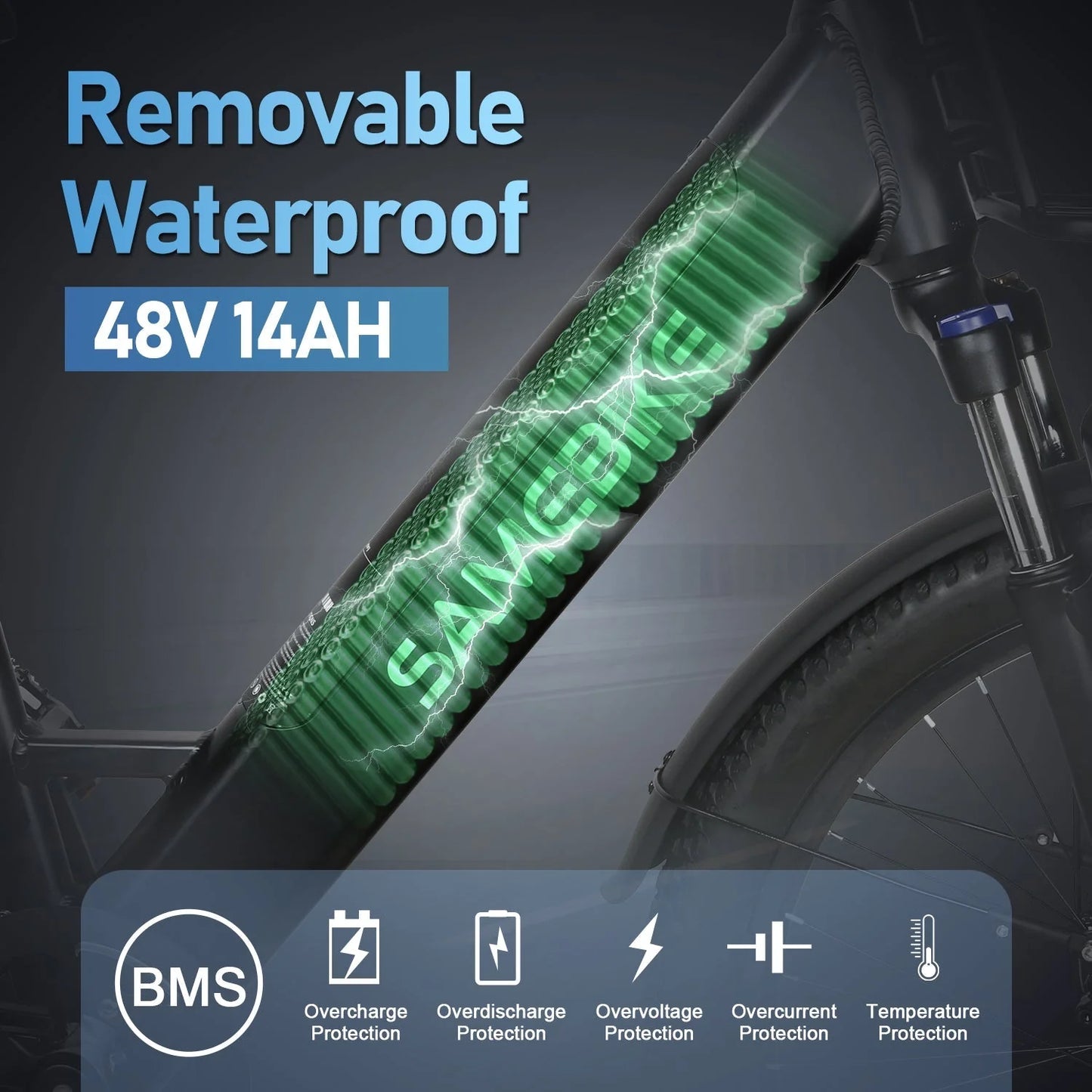 Samebike RS-A01 PLUS Elcykel