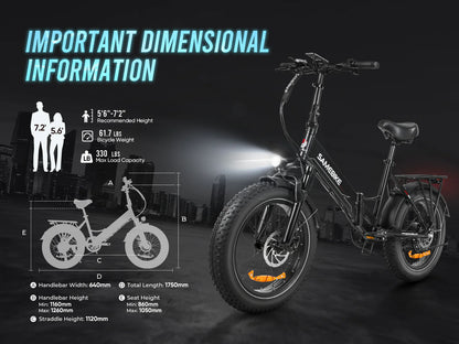Samebike LOTD M200-II Elcykel