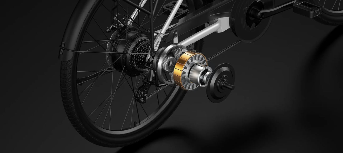 DYU C6 City Elcykel - CykelDepotet