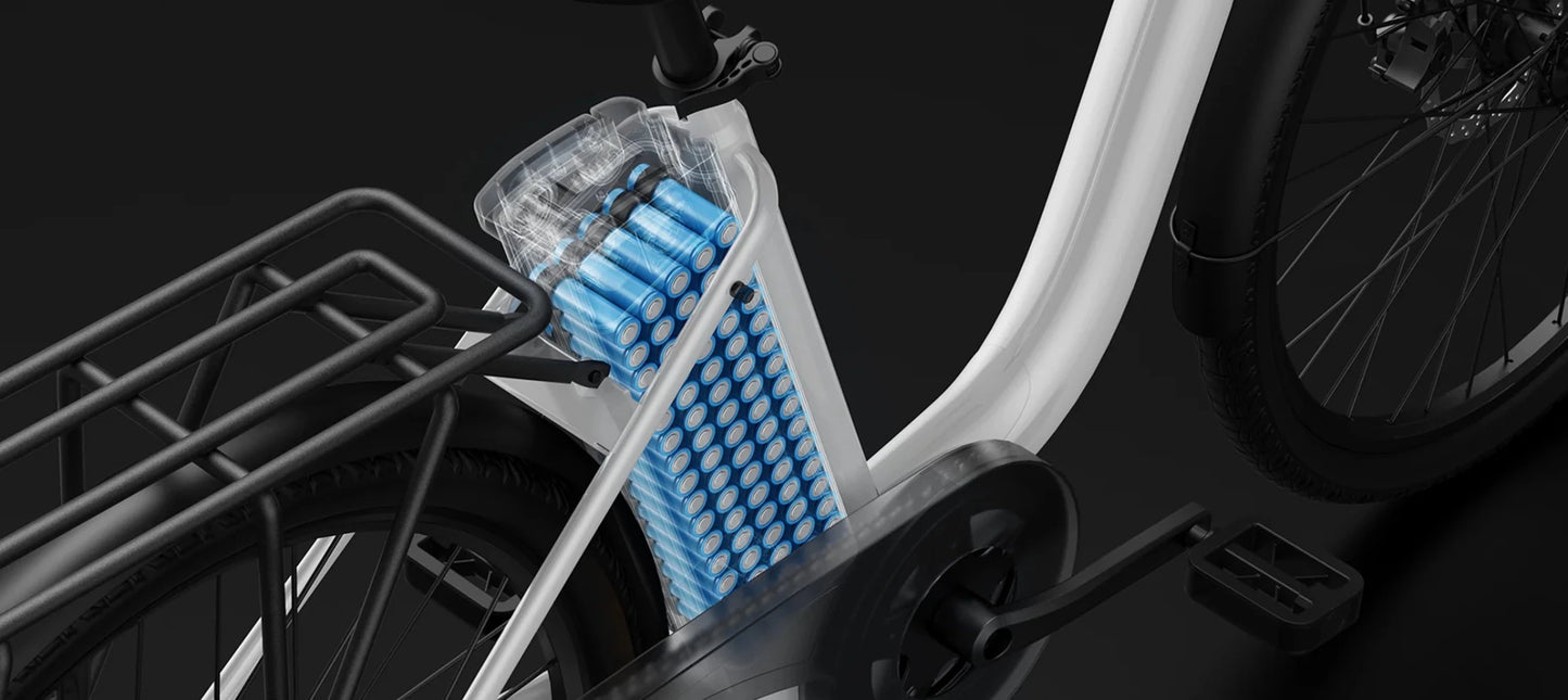 DYU C6 City Elcykel - CykelDepotet