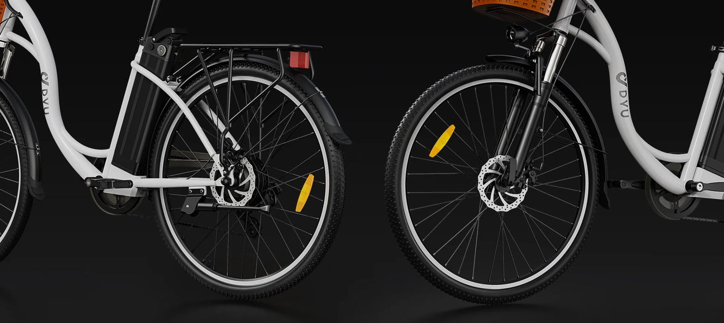 DYU C6 City Elcykel - CykelDepotet