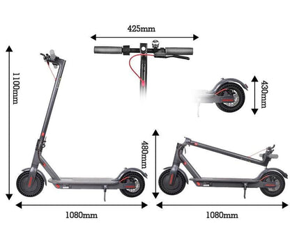 OokTek - D8 Pro El - løbehjul - CykelDepotet