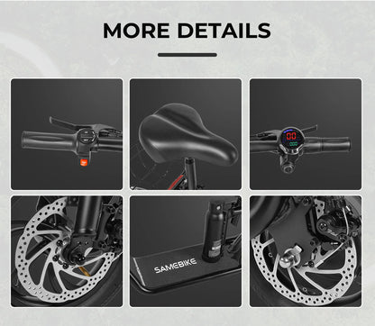 Samebike SM - C01 El - løbehjul - CykelDepotet