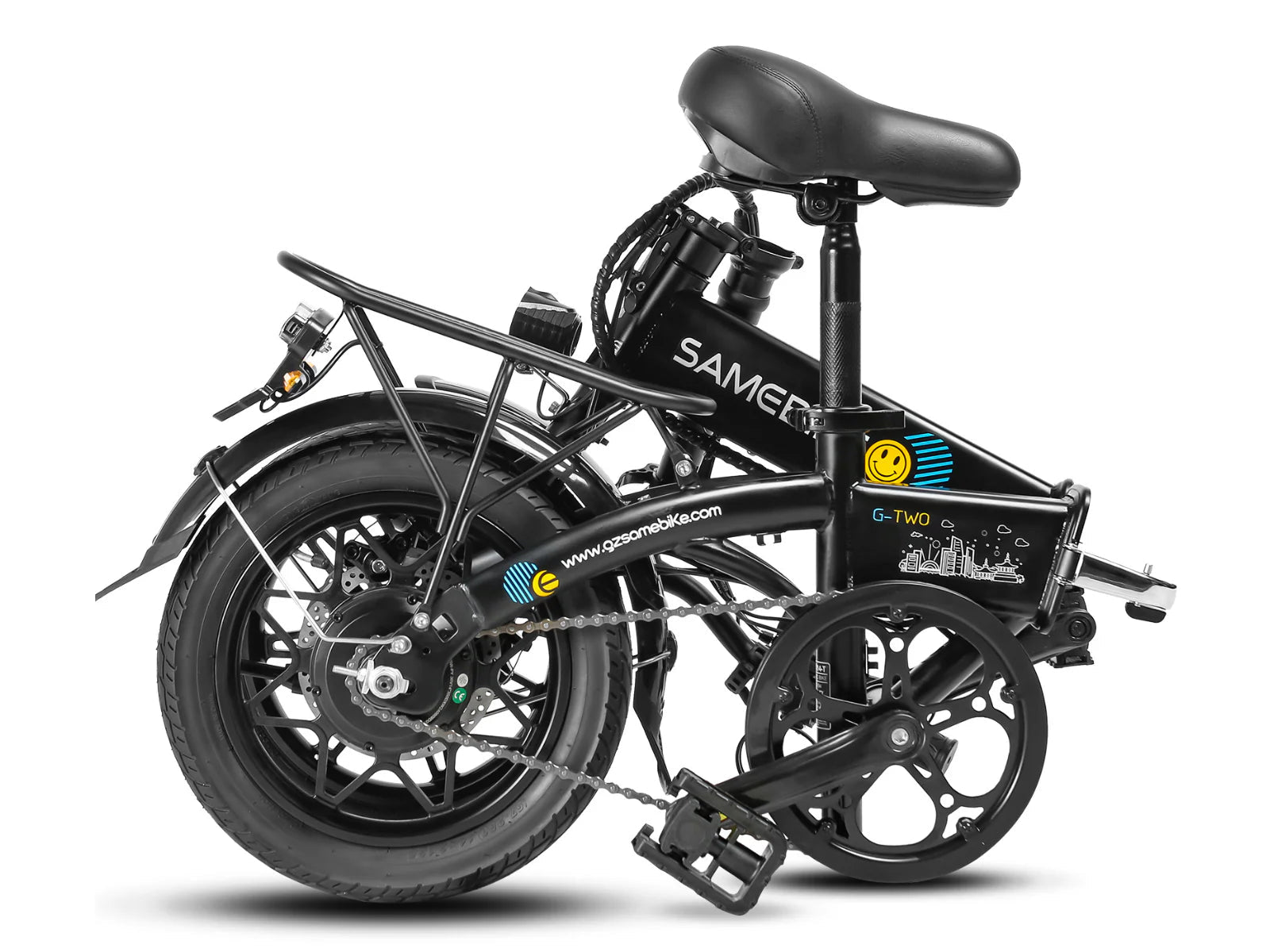 Samebike YINYU14 Foldbar Elcykel - CykelDepotet