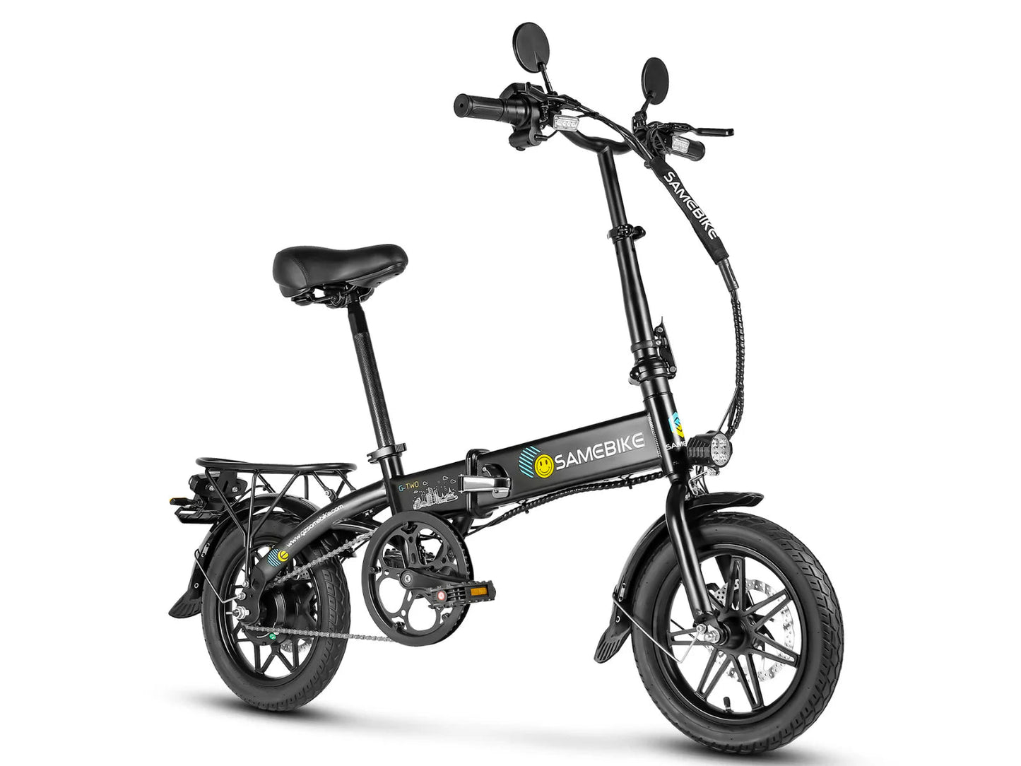 Samebike YINYU14 Foldbar Elcykel - CykelDepotet