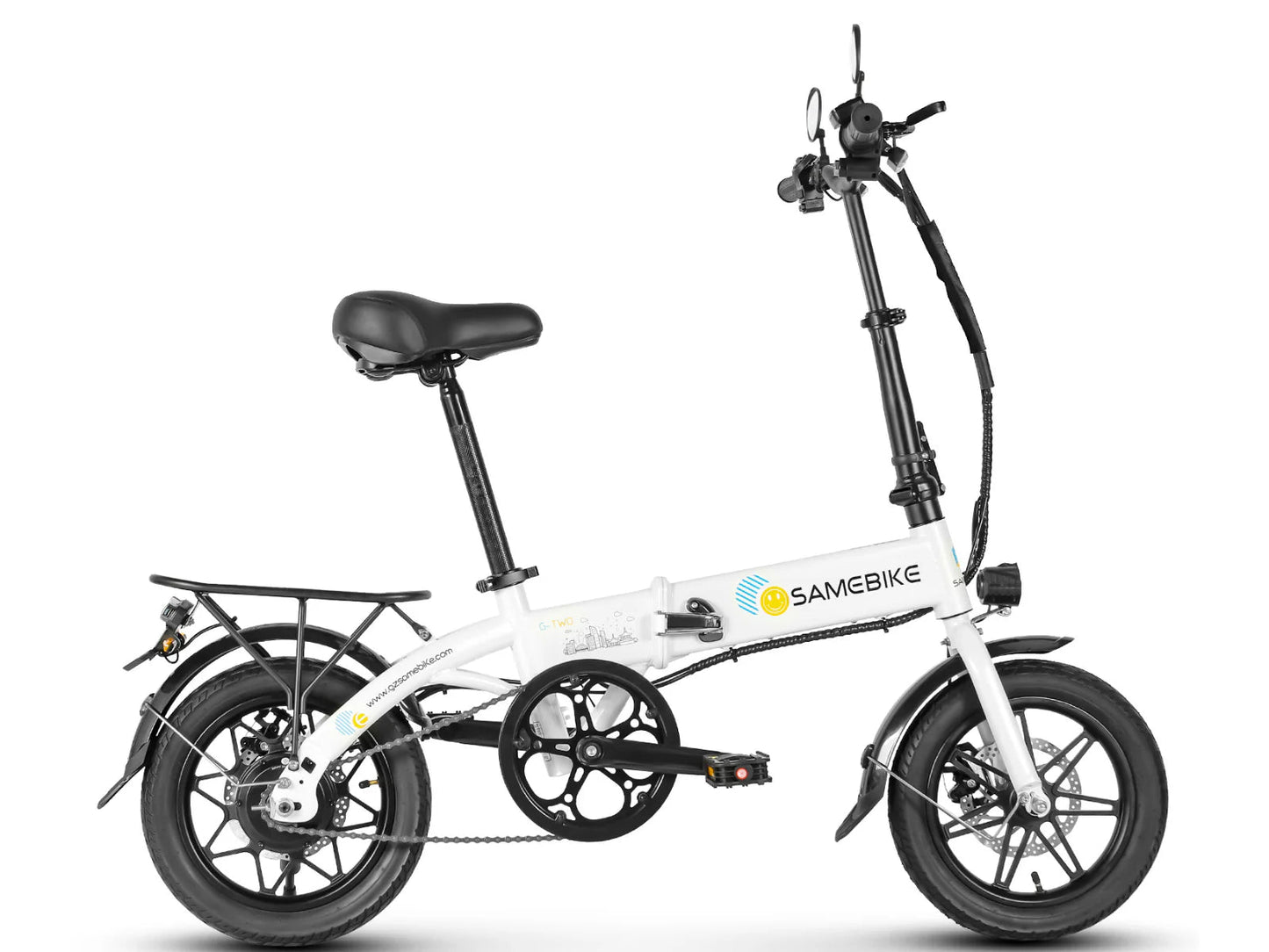 Samebike YINYU14 Foldbar Elcykel - CykelDepotet